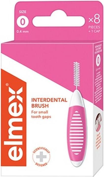 Immagine prodotto Elmex Scovolino interdentale ISO 0 - 0,4 mm 8 pz. (8 x, 0.40 mm)