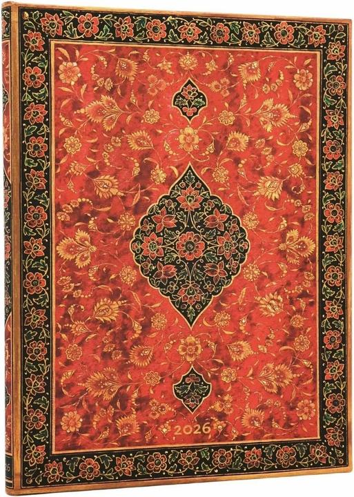 Produktbild Paperblanks Wochenagenda Ultra Leila Muster & Ornament, 2026 (18 x 23 cm, Deutsch)
