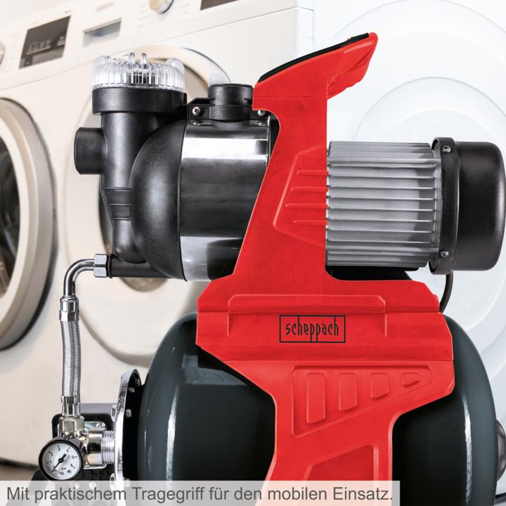 Produktbild Scheppach Hauswasserwerk HWW1000 (DIY) (Hauswasserpumpe)