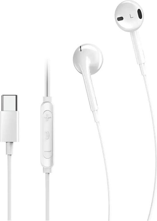 Actual product image Genius HS-M365 USB-C Kabel-Headset Weiss (Cable)