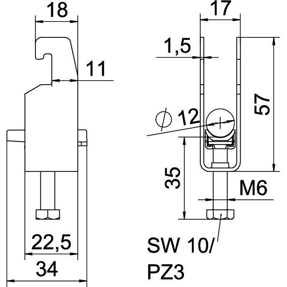 Thumbnail - OBO Bettermann, Kabelhalter, OBO Bügelschelle