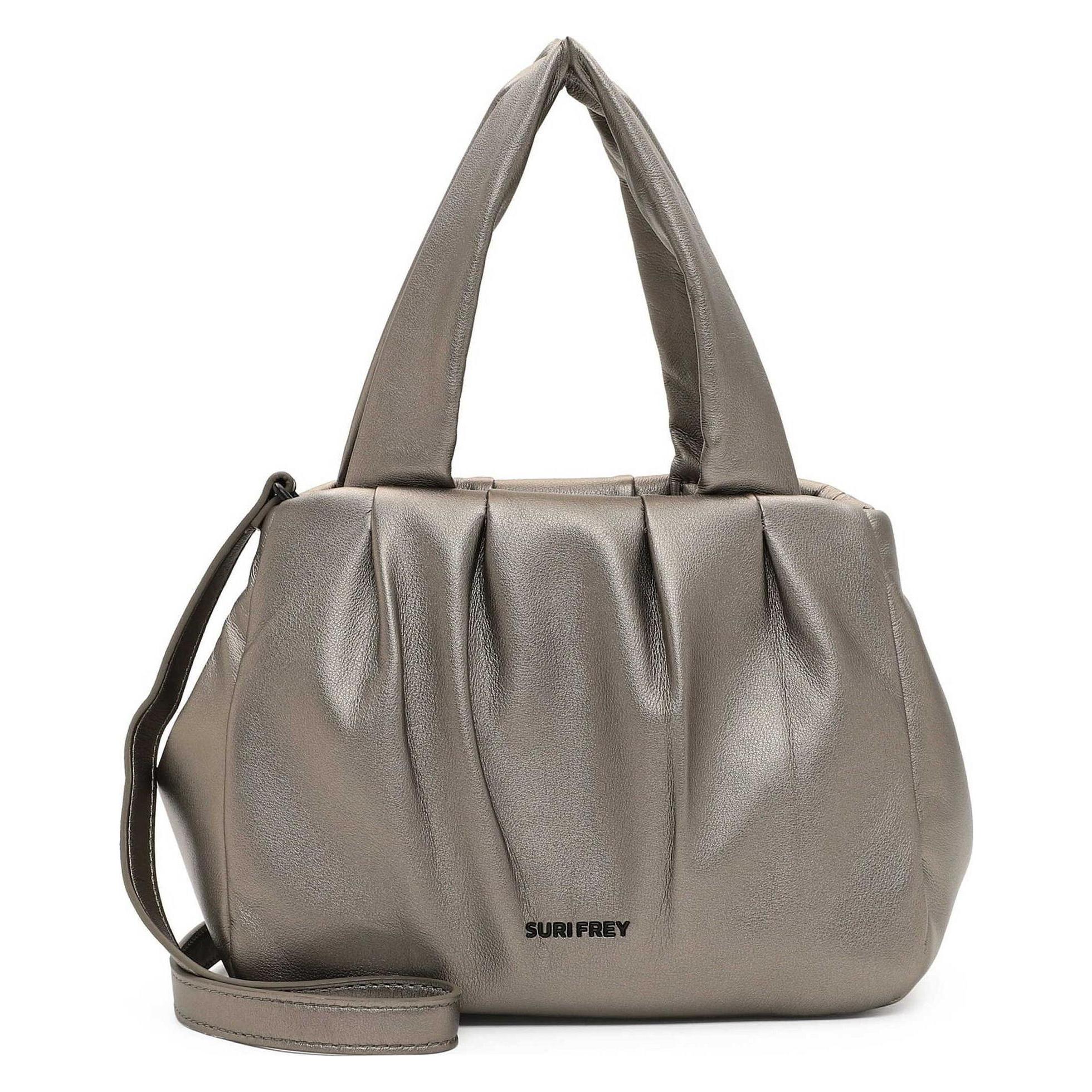 Suri Frey, Damen, Handtasche, Sfy Amy Schultertasche 30 Cm, Silber