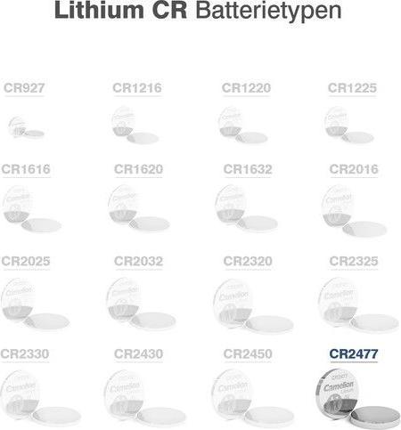 Produktbild Camelion Lithium (1 Stk., CR2477, 1000 mAh)