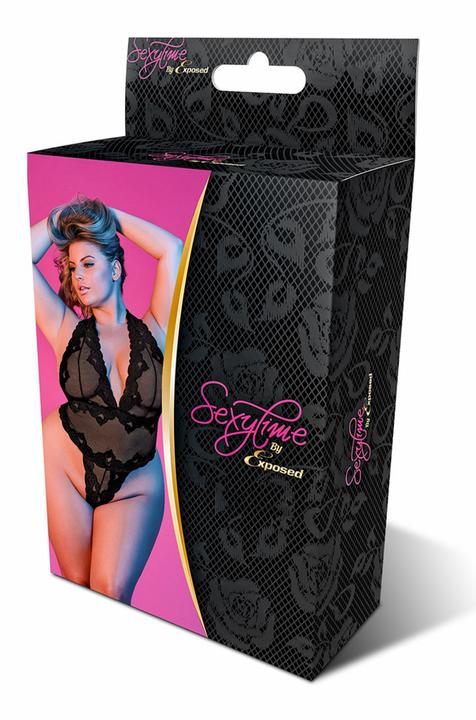 Produktbild Magic Silk Deep Plunge Halter Teddy (XXL)