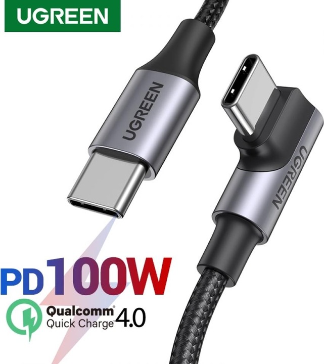 Image du produit Ugreen USB C – USB C (1 m, USB 2.0)