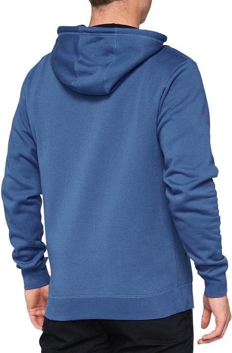Actual product image 100% Hoodie Burst Blue Size M (M)