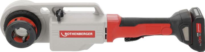 Produktbild Rothenberger Akku-Gewindeschneidmaschine SUPERTRONIC® 2000 E AMP 13 - 60 mm 58 U/min 1/2 - 2 ″ 18 V 4,0 Ah