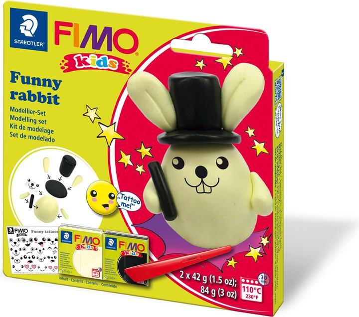 Actual product image Staedtler Modeling set Fimo Kids Rabbit