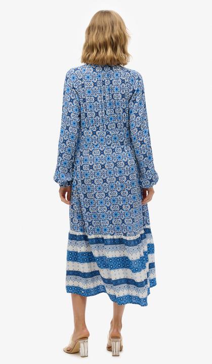 Produktbild Superdry Langärmeliges Midikleid mit Print (L)