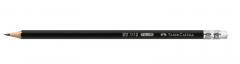 Actual product image CASTELL 1112 pencils HB black with eraser 12 pcs. (HB, 12x)