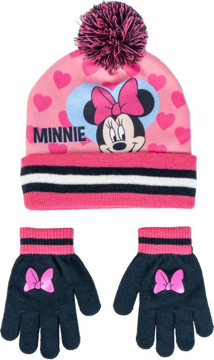 Cerdá Disney Minnie hat and gloves set