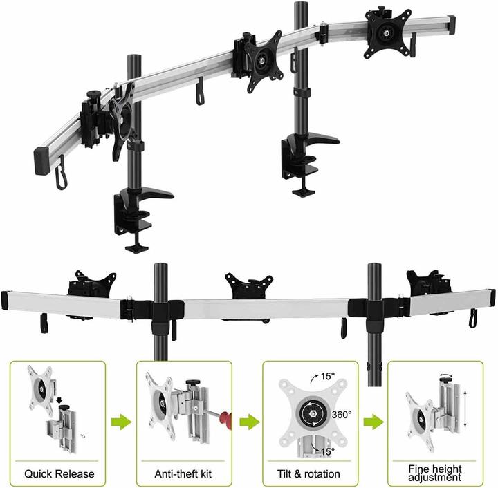 Actual product image Hftek MP230C-N (Table, 27", 8 kg)