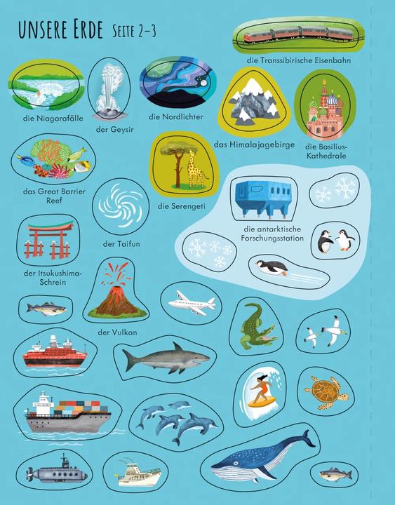 Immagine prodotto Mein erstes Stickerbuch: Unsere Erde