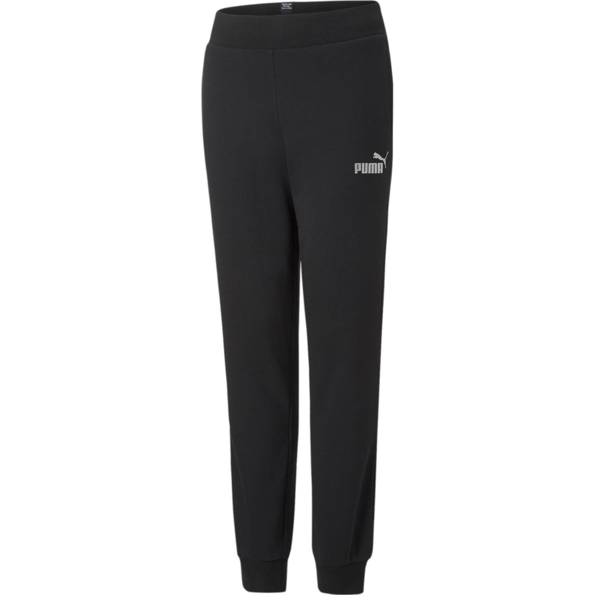 Puma, Unisex, Sporthose, ESS+ Sweatpants (176), Schwarz, 176