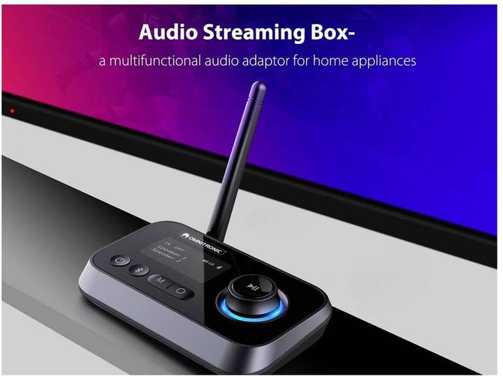 Actual product image Omnitronic BDT-5.2PRO Aptx HD Bluetooth transceiver