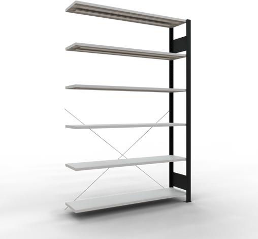 Produktbild Schulte Lagertechnik Stecksystem Anbauregal MULTIplus86