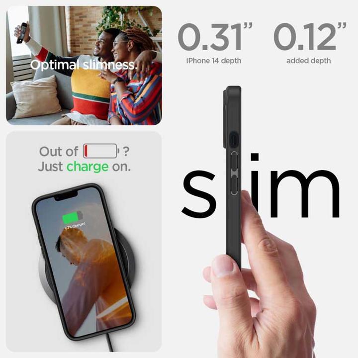 Immagine prodotto Spigen Ultra Hybrid iPhone 14 Plus nero opaco (Apple iPhone 14 Plus)