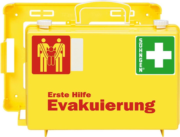 Söhngen Erste Hilfe Koffer SN-CD Masse: 31 x 21 x 13 cm (B x H x T) Farbe: gelb (Erste Hilfe Set Zubehör)