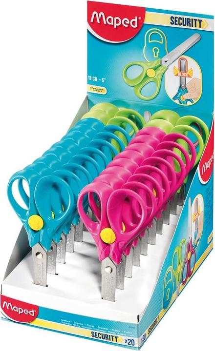 Actual product image Maped Tinkering scissors Security, round, length: 130 mm (13 cm)