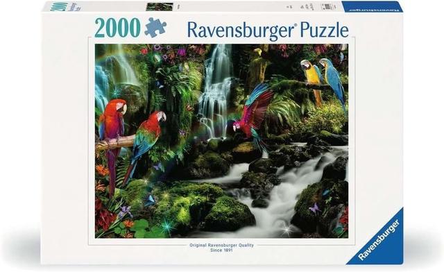 Produktbild Ravensburger Bunte Papageien im Dschungel (2000 Teile)