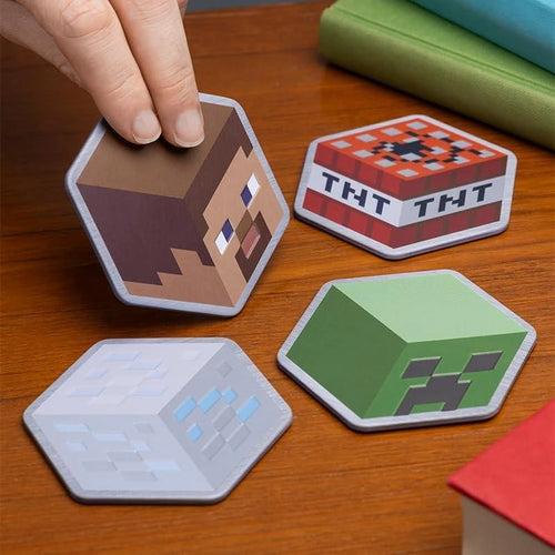 Produktbild NoName Minecraft Metal Coasters (4x)