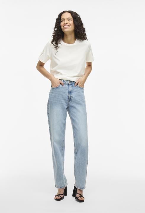 Produktbild Vila VICELIANA Rundhals Oberteil mit kurzen Ärmeln (XS)