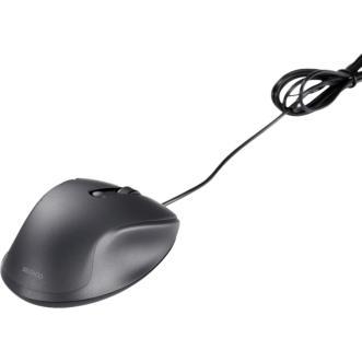 Deltaco MS-807 (Kabelgebunden), Maus, Schwarz
