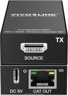 Actual product image Vivolink HDMI 18Gbps Extender kit (60m) (Extender)