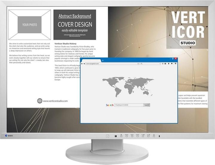 Actual product image Eizo EV2430 FlexScan (1920 x 1200 pixels, 24")