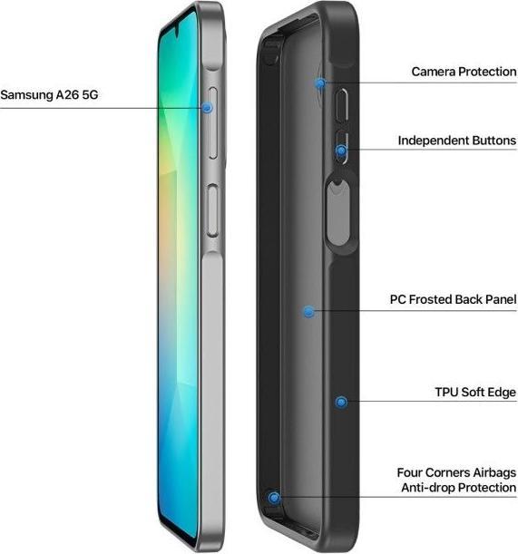 Immagine prodotto Dux Ducis Yind Series Hardcase Hülle (Samsung Galaxy A26)