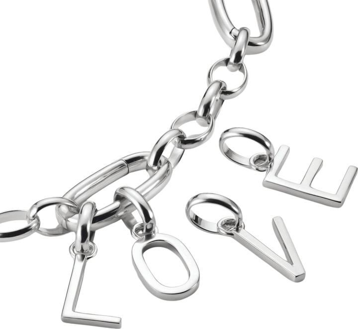 Produktbild Thomas Sabo Charm-Anhänger Buchstabe V Connect Silber (Sterling Silber)