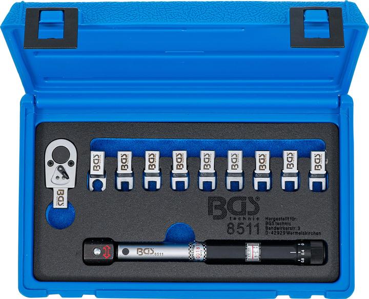 Produktbild BGS Drehmoment-Speichenschlüssel (1/4", 3 - 15 Nm)