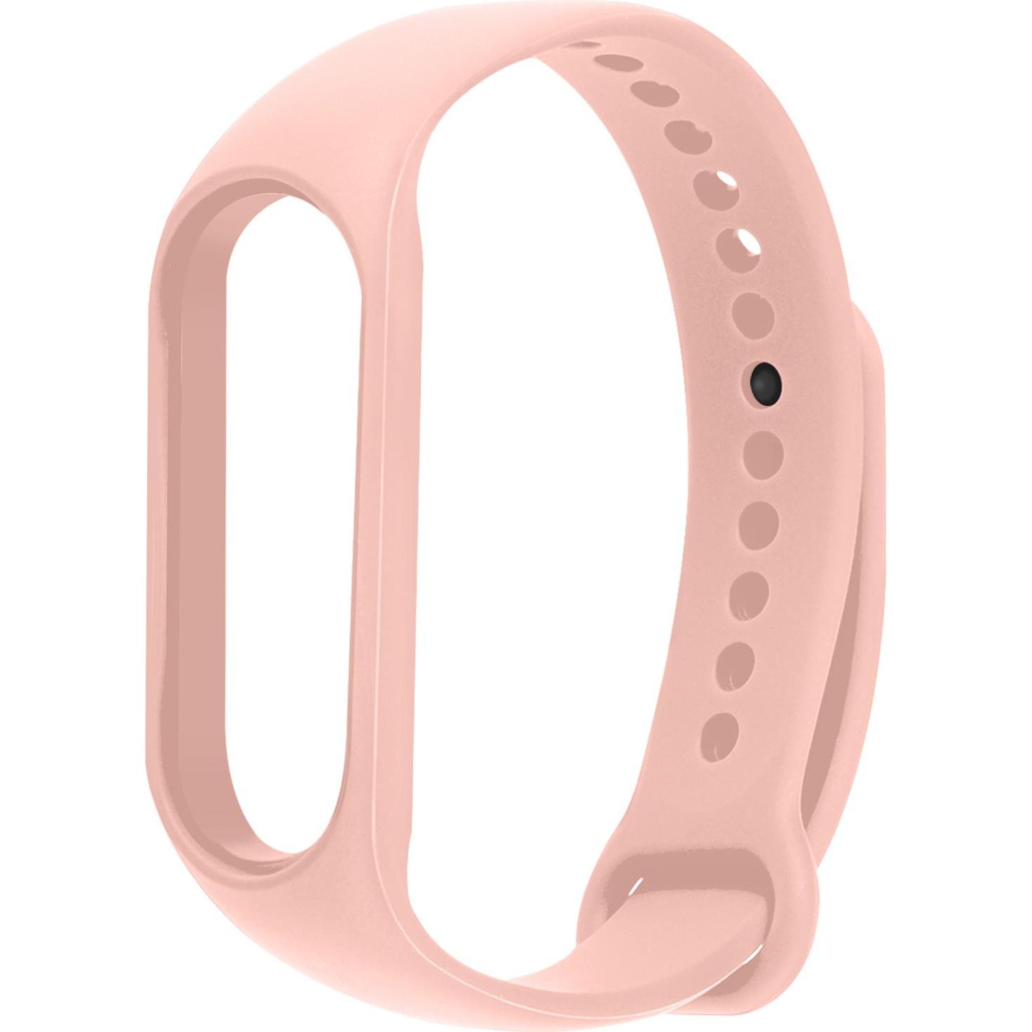 Avizar Soft Touch Armband (Silikon, Xiaomi Mi Band 5), Uhrenarmband, Rosa