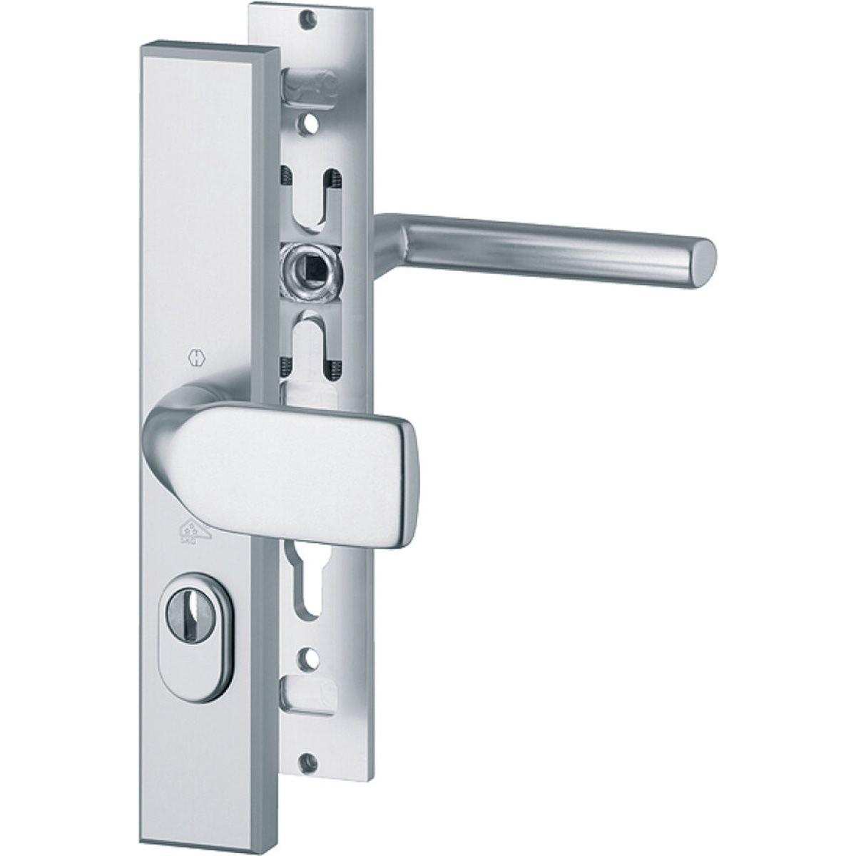 Hoppe Safety Bleag -Taste/Stuhl - SKG *** mit Kernmerkmalschutz - Stockholm - PC 62+92 mm - F1 (45371386)