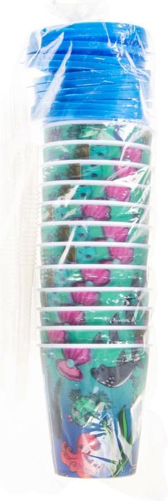 Immagine prodotto LG-Imports Tazza con coperchio e cannuccia Mondo sommerso, 12 pezzi.