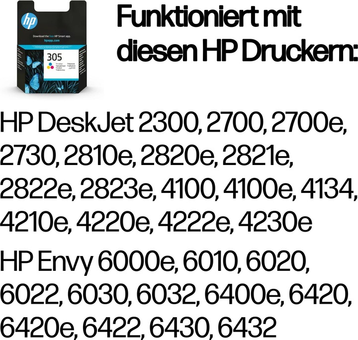 Produktbild HP 305 (M, Y, C)