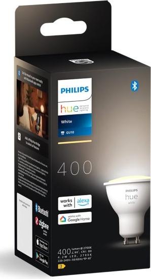 Produktbild Philips Hue 4.2W GU10 1P (GU10, 4.20 W, 400 lm, 1 x, E)