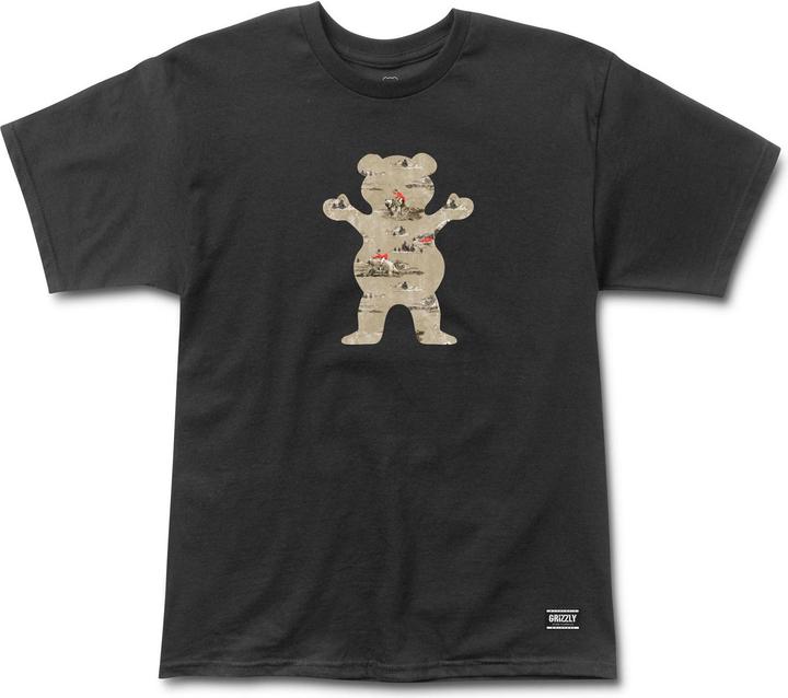 Actual product image Grizzly Hunting Lodge OG Bear T-Shirt (S)