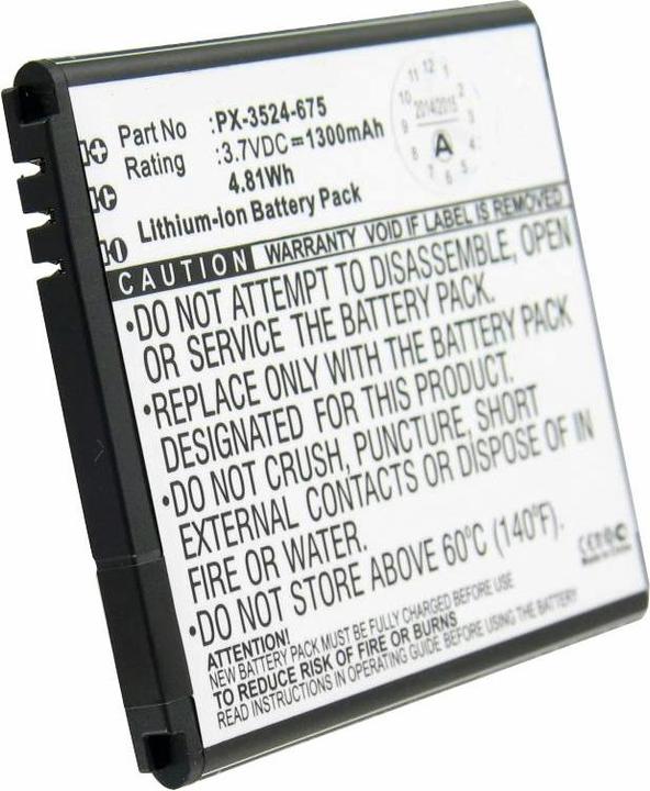 Immagine prodotto AccuCell Akku Simvalley SP-140, Ersatzakku PX-35234, PX-3524-675