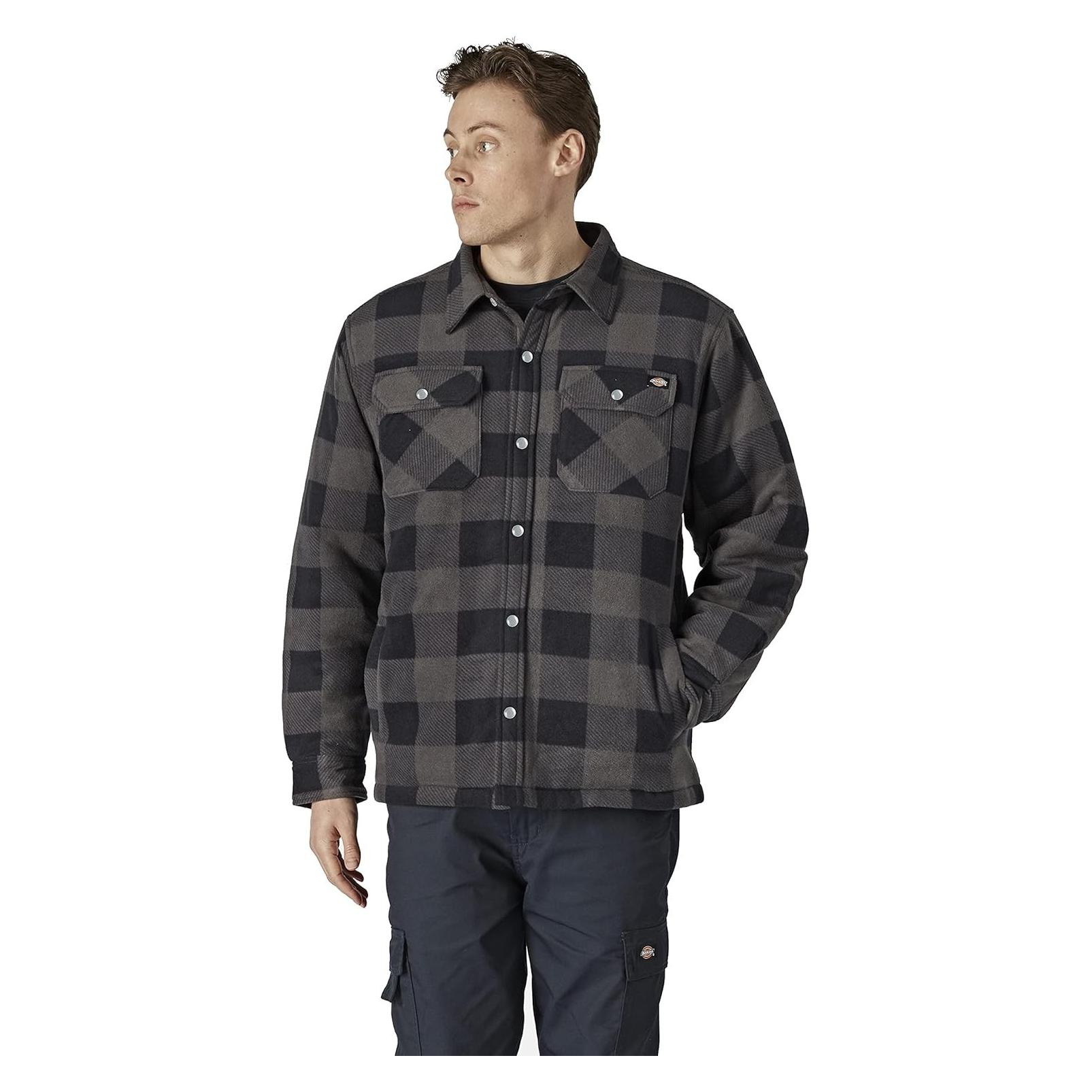 Komet, Herren, Hemden, Thermohemd Portland Blau/schwarz, Gr. M, Blau, (M)