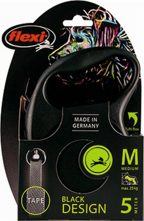 Immagine prodotto Flexi Edizione Nera (S, Cane, Passeggiare)