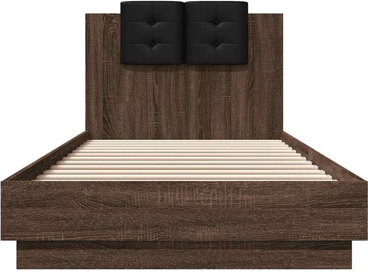 Produktbild VidaXL Bettgestell mit Kopfteil (90 x 200 cm)