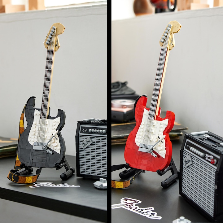 Image du produit LEGO Fender Stratocaster (21329, LEGO Ideas, LEGO difficiles à trouver)