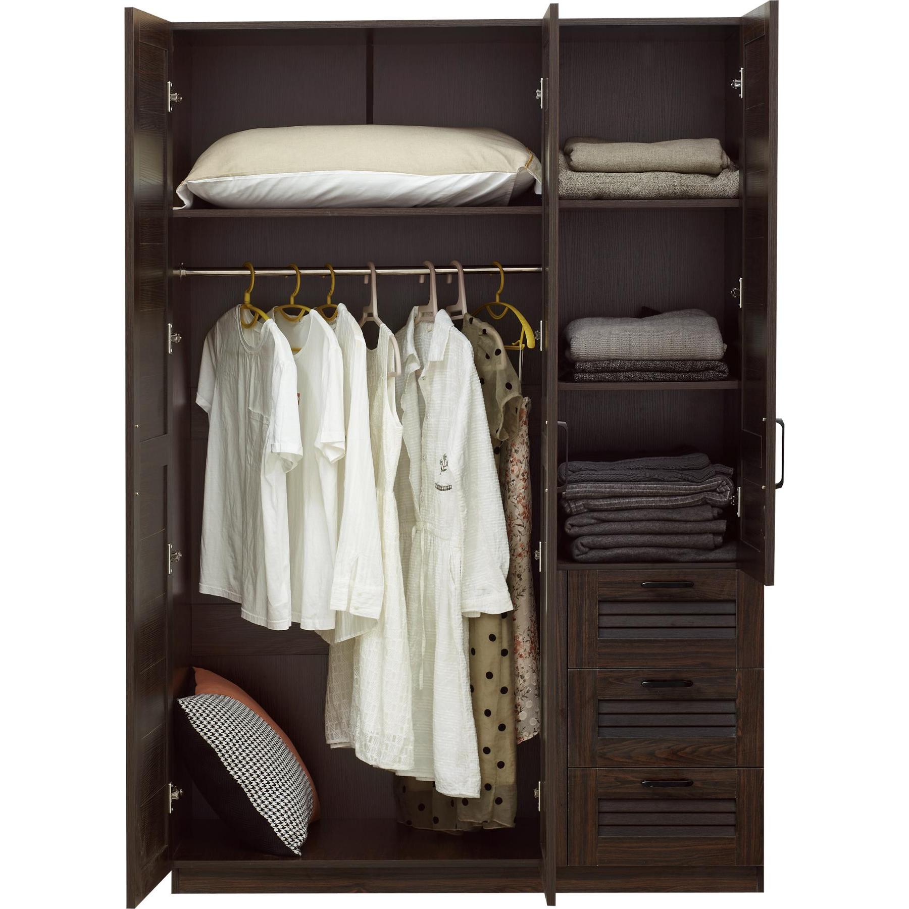 Thumbnail - En.Casa, Kleiderschrank, Finning (120 x 52 x 176 cm)