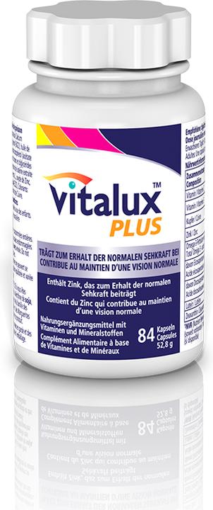Actual product image Vitalux Plus caps (84 pcs., Capsules, 84 ml)
