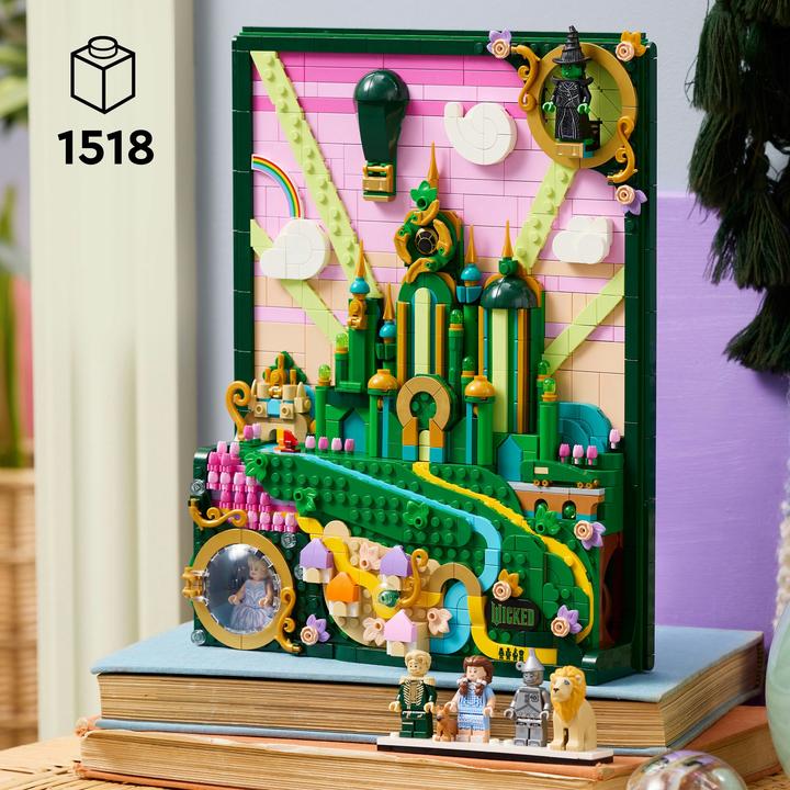 Immagine prodotto LEGO Emerald City Wandkunst (75685, LEGO Wicked)
