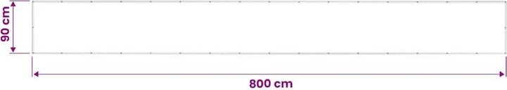 Image du produit vidaXL Balkon Sichtschutz