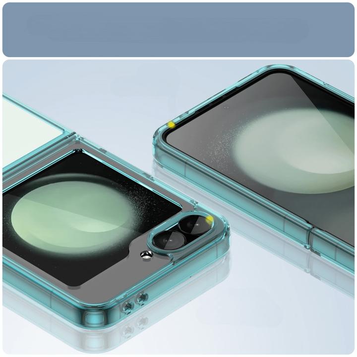 Produktbild Cover-Discount Galaxy Z Flip6 - Schützende Acryl-Handyhülle mit erhöhtem Rand (Samsung Galaxy Z Flip6)
