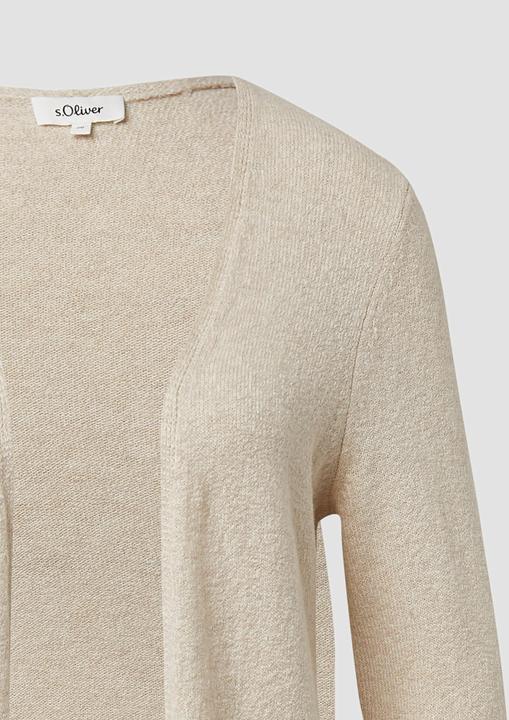 Produktbild s.Oliver Strickjacke Weiche Strickjacke mit aufgesetzten Taschen (38)