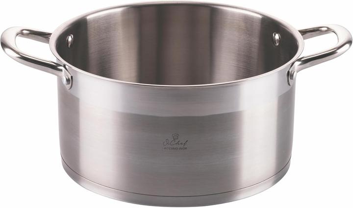 Produktbild Galileo SiChef 15Piece Cookware Set Stainless Steel 180 Induction Stainless Steel (Bratpfanne, Kochtopf, Edelstahl, 16 x 8.50 cm)